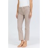 image:imageDEAR JOHN Anika Womens Straight Leg High Rise Jeans Clean Hem Cropped Inseam Stretch DenimMink