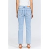 image:imageDEAR JOHN Anika Womens Straight Leg High Rise Jeans Clean Hem Cropped Inseam Stretch DenimTribute