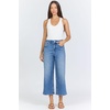 image:imageDEAR JOHN Audrey Womens Wide Leg Jeans High Rise CroppedCool Breeze