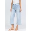 image:imageDEAR JOHN Audrey Womens Wide Leg Jeans High Rise CroppedSky Fields