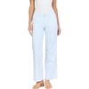 image:imageDEAR JOHN Taylor Womens Jeans High Rise Straight Leg Full LengthSkyway Stripe