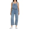image:imageDEAR JOHN Lasso Womens Overall Jumpsuit Sleeveless Cropped Comfortable Stretch Bib Adjustable Straps  Western Hue  Size Large