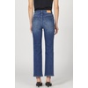 image:imageDEAR JOHN Anika Womens Straight Leg Jeans Mid Rise Ankle Length Classic Five PocketMidtown