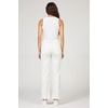 image:imageDEAR JOHN Anika Womens Straight Leg Jeans Mid Rise Ankle Length Classic Five PocketWhite