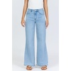 image:imageDEAR JOHN Fiona Wide Leg Womens Jeans High Rise Highwaisted Denim Classic Fit Full Inseam Clean HemEclipse