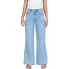 image:imageDEAR JOHN Fiona Wide Leg Womens Jeans High Rise Highwaisted Denim Classic Fit Full Inseam Clean HemEclipse
