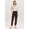 image:imageDEAR JOHN Jacey Jogger Pants for Women HighRise Cropped InseamGround Coffee