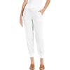 image:imageDEAR JOHN Jacey Jogger Pants for Women HighRise Cropped InseamWhite
