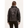 image:imageDEAR JOHN Arleth Zipper Front Long Sleeve Relaxed Fit Womens JacketBlack