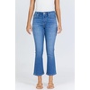 image:imageDEAR JOHN Jeanne Womens Mid Rise Cropped Flare Jeans Comfort Stretch DenimAmery