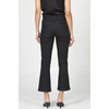 image:imageDEAR JOHN Jeanne Womens Mid Rise Cropped Flare Jeans Comfort Stretch DenimBlack