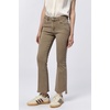 image:imageDEAR JOHN Jeanne Womens Mid Rise Cropped Flare Jeans Comfort Stretch DenimMink