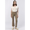 image:imageDEAR JOHN Jeanne Womens Mid Rise Cropped Flare Jeans Comfort Stretch DenimMink