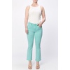 image:imageDEAR JOHN Jeanne Womens Mid Rise Cropped Flare Jeans Comfort Stretch DenimPool Blue