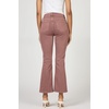 image:imageDEAR JOHN Jeanne Womens Mid Rise Cropped Flare Jeans Comfort Stretch DenimRaisin