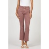 image:imageDEAR JOHN Jeanne Womens Mid Rise Cropped Flare Jeans Comfort Stretch DenimRaisin