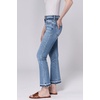image:imageDEAR JOHN Jeanne Womens Mid Rise Cropped Flare Jeans Comfort Stretch DenimSavannah