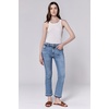 image:imageDEAR JOHN Jeanne Womens Mid Rise Cropped Flare Jeans Comfort Stretch DenimSavannah