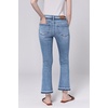 image:imageDEAR JOHN Jeanne Womens Mid Rise Cropped Flare Jeans Comfort Stretch DenimSavannah