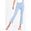 image:imageDEAR JOHN Jeanne Womens Mid Rise Cropped Flare Jeans Comfort Stretch DenimSky