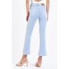 image:imageDEAR JOHN Jeanne Womens Mid Rise Cropped Flare Jeans Comfort Stretch DenimSky