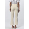 image:imageDEAR JOHN Jeanne Womens Mid Rise Cropped Flare Jeans Comfort Stretch DenimWheat