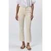 image:imageDEAR JOHN Jeanne Womens Mid Rise Cropped Flare Jeans Comfort Stretch DenimWheat