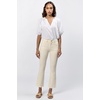image:imageDEAR JOHN Jeanne Womens Mid Rise Cropped Flare Jeans Comfort Stretch DenimWheat