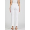 image:imageDEAR JOHN Jeanne Womens Mid Rise Cropped Flare Jeans Comfort Stretch DenimWhite