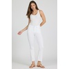 image:imageDEAR JOHN Jeanne Womens Mid Rise Cropped Flare Jeans Comfort Stretch DenimWhite