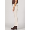 image:imageDEAR JOHN Jeanne Womens Mid Rise Cropped Flare Jeans Comfort Stretch DenimWhitecap Gray