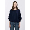 image:imageDEAR JOHN Trenton Pullover Sweater for Women Oversized Long Sleeve Crew NeckBlack Iris