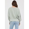 image:imageDEAR JOHN Trenton Pullover Sweater for Women Oversized Long Sleeve Crew NeckPigment Abbey Stone