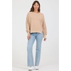 image:imageDEAR JOHN Trenton Pullover Sweater for Women Oversized Long Sleeve Crew NeckPigment Warm Taupe