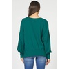 image:imageDEAR JOHN Trenton Pullover Sweater for Women Oversized Long Sleeve Crew NeckRainforest