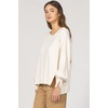image:imageDEAR JOHN Trenton Pullover Sweater for Women Oversized Long Sleeve Crew NeckWhitecap Gray