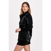 image:imageDEAR JOHN Womens Yara JacketsBlack Embossed
