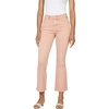 image:imageDEAR JOHN Jeanne Mid Rise Flare Jeans for Women Cropped Clean Hem Denim  Tuscany  25