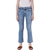 image:imageDEAR JOHN Jeanne Womens Mid Rise Cropped Flare Jeans Comfort Stretch DenimSavannah