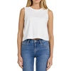image:imageDEAR JOHN Jett Tank Womens Cotton Crew Neck Sleeveless with Garment DyeWhite