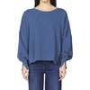 image:imageDEAR JOHN Trenton Pullover Sweater for Women Oversized Long Sleeve Crew NeckVintage Indigo
