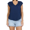 image:imageDEAR JOHN Yanis Womens Sleeveless VNeck Top Relaxed FitBlack Iris