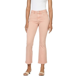 image:imageDEAR JOHN Jeanne Mid Rise Flare Jeans for Women Cropped Clean Hem Denim  Tuscany  25