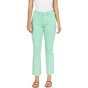 image:imageDEAR JOHN Jeanne Womens Mid Rise Cropped Flare Jeans Comfort Stretch DenimHemlock