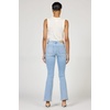 image:imageDEAR JOHN Jaxtyn Womens Mid Rise Bootcut Jeans Patch Pocket Design Clean Hem  Bluewood  Size 26