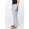 image:imageDEAR JOHN Jeanne Flare Leg Jeans for Women Mid Rise Cropped Inseam Comfort Stretch Denim  Harbor  30