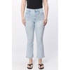 image:imageDEAR JOHN Jeanne Flare Leg Jeans for Women Mid Rise Cropped Inseam Comfort Stretch Denim  Harbor  31