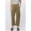 image:imageDEAR JOHN Lasso Womens Barrel Leg Jeans High Rise Cropped Clean HemOlive Branch