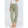 image:imageDEAR JOHN Lasso Womens Barrel Leg Jeans High Rise Cropped Clean HemVetiver