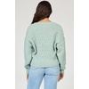 image:imageDEAR JOHN Lexi Sweater Womens Drop Shoulder VNeck Long SleeveIceberg Green